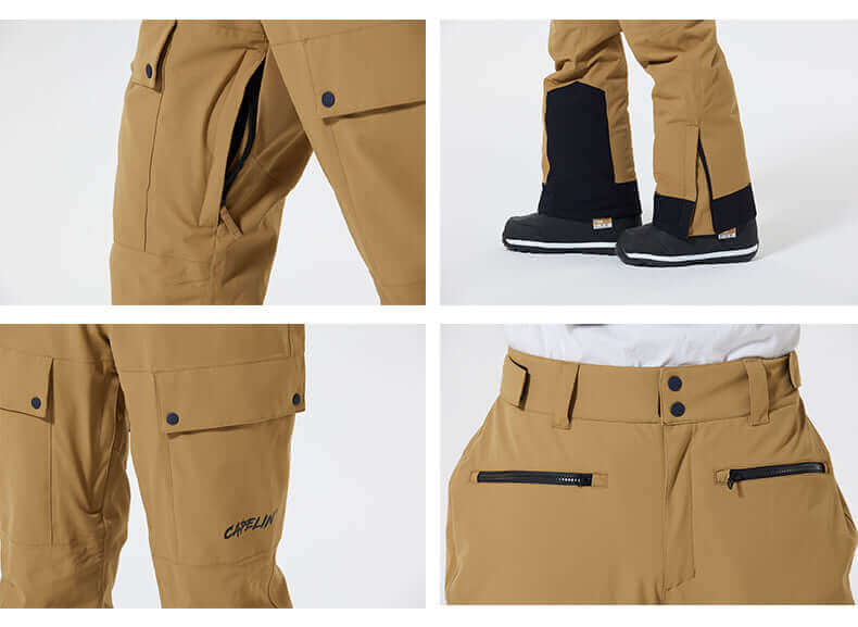 Log Men's Snowboard Pants - Image 6