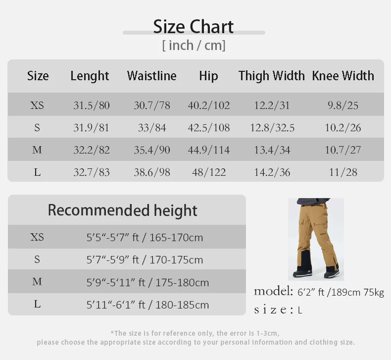 Log Men's Snowboard Pants - Image 7