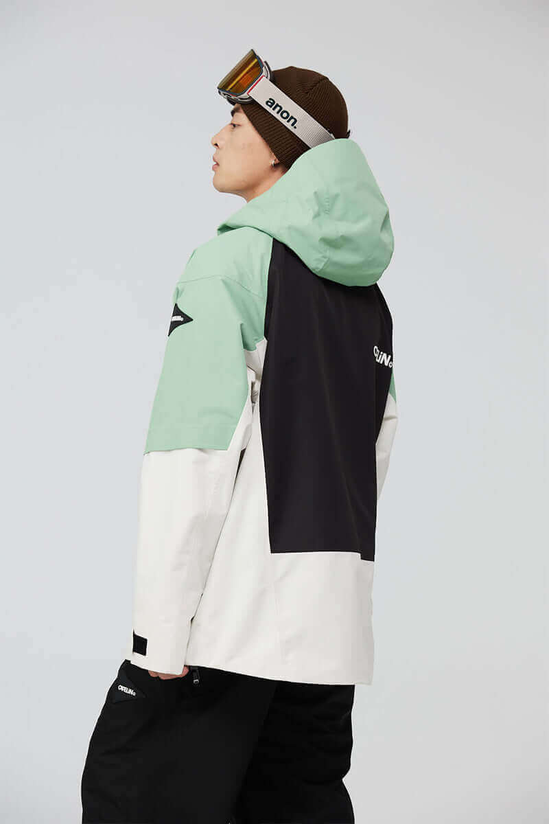 Brick Unisex Snowboard Jacket - Image 5