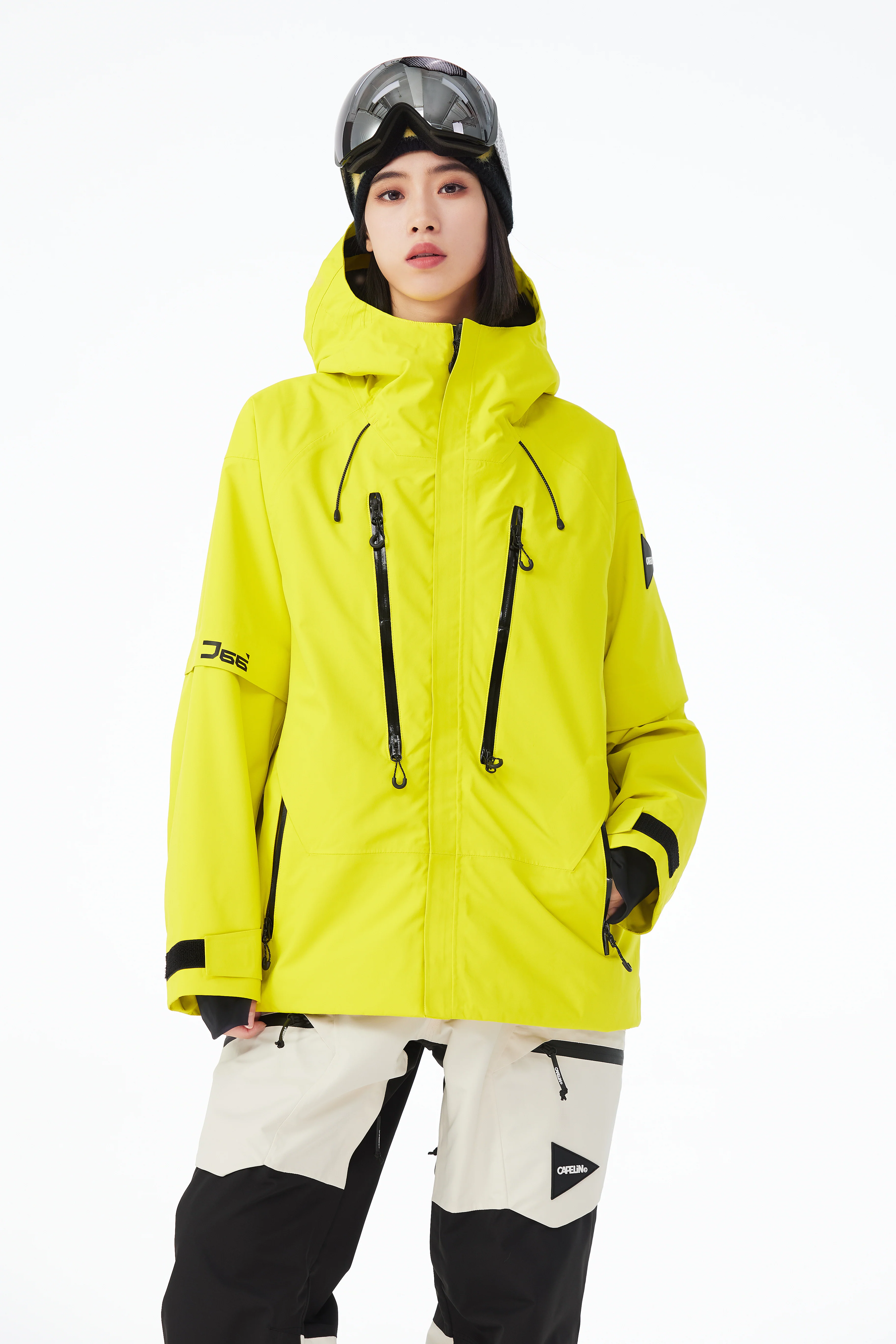 Brick Unisex Snowboard Jacket - Image 8