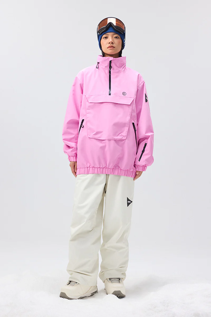 FlexHood Unisex Anorak Snowboard Jacket - Image 4