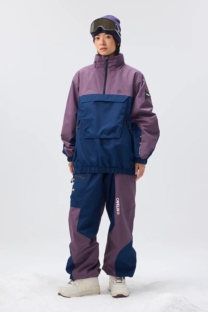 FlexHood Unisex Anorak Snowboard Jacket - Image 3