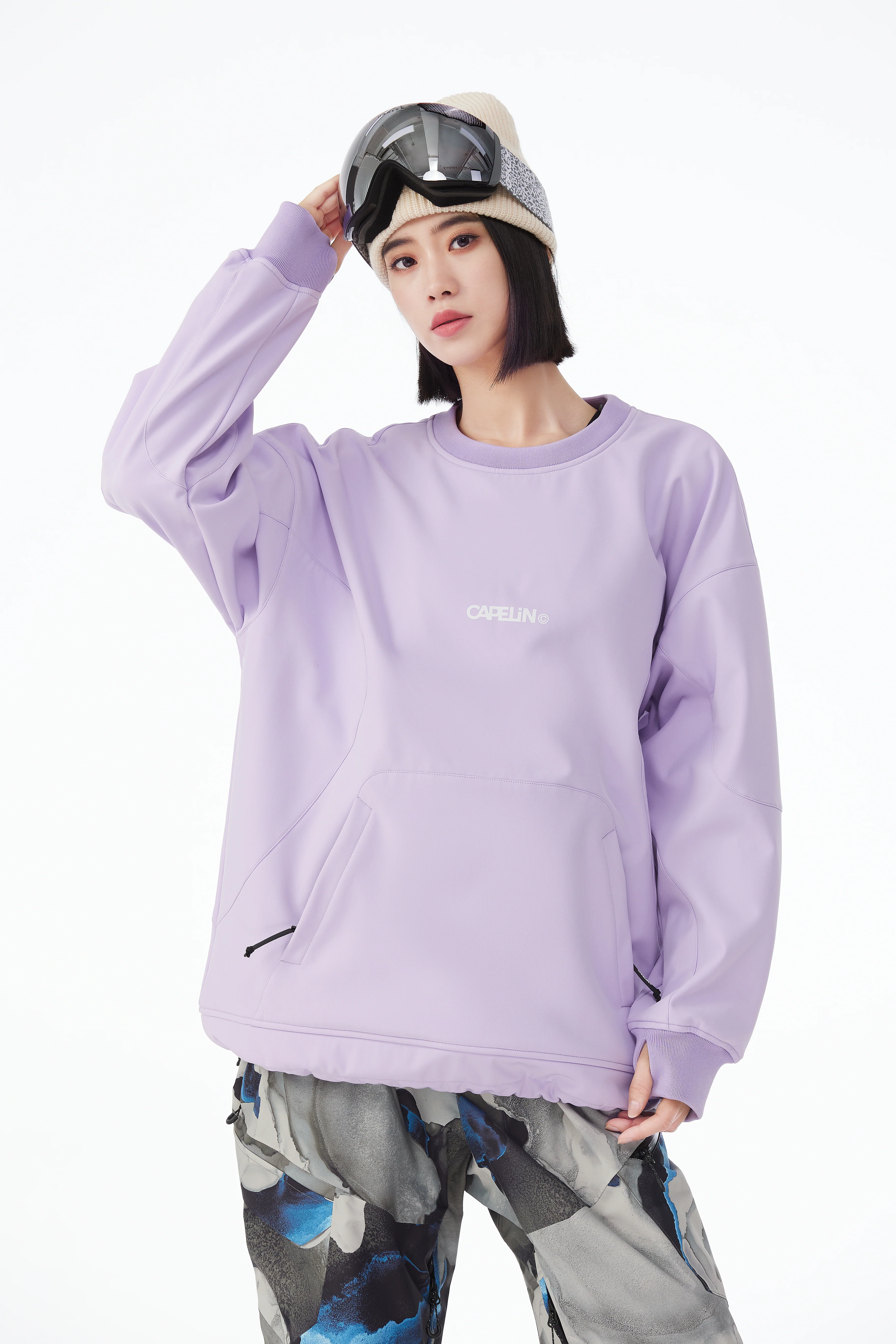 Flow Unisex Snow Hoodie - Image 13