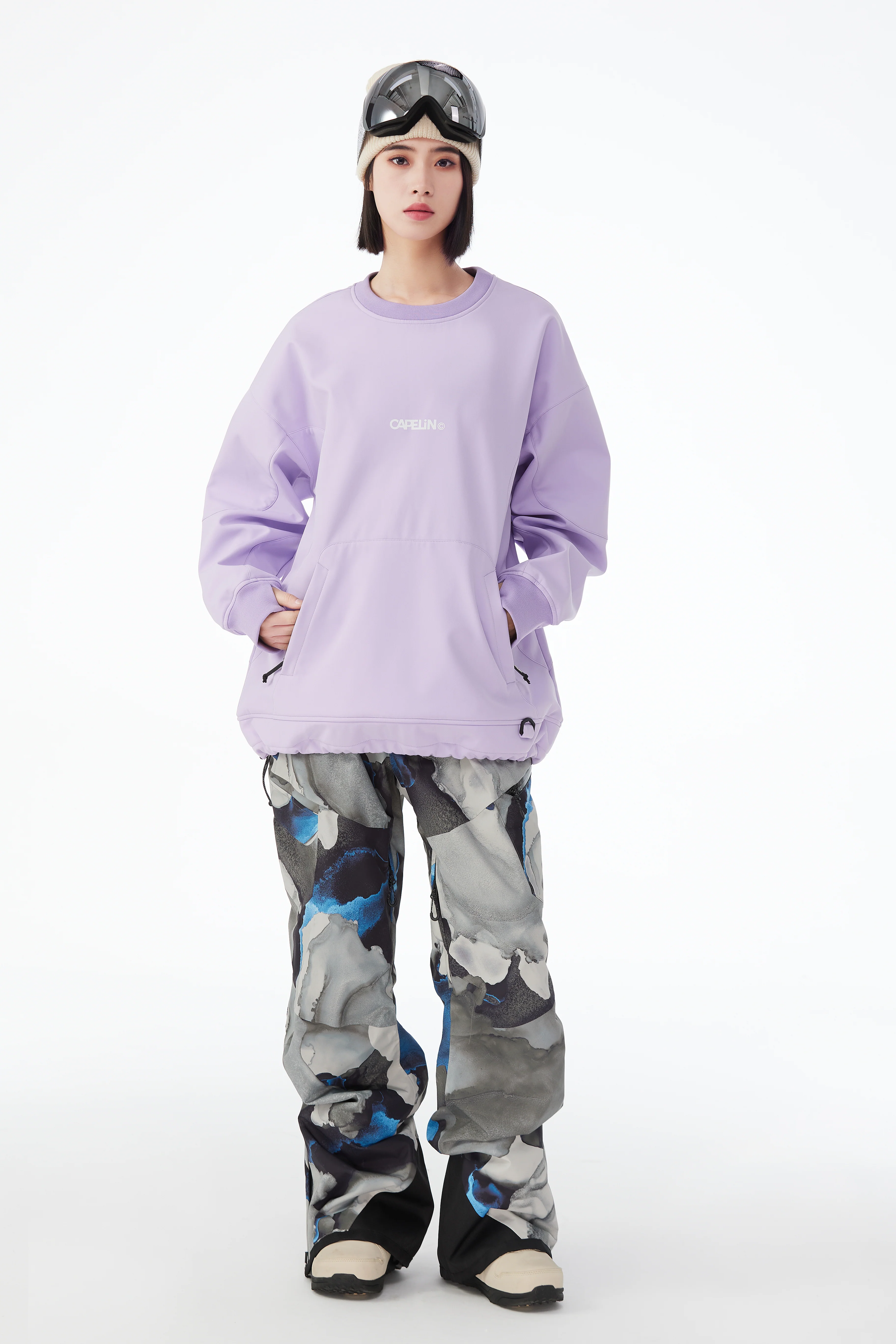 Flow Unisex Snow Hoodie - Image 16