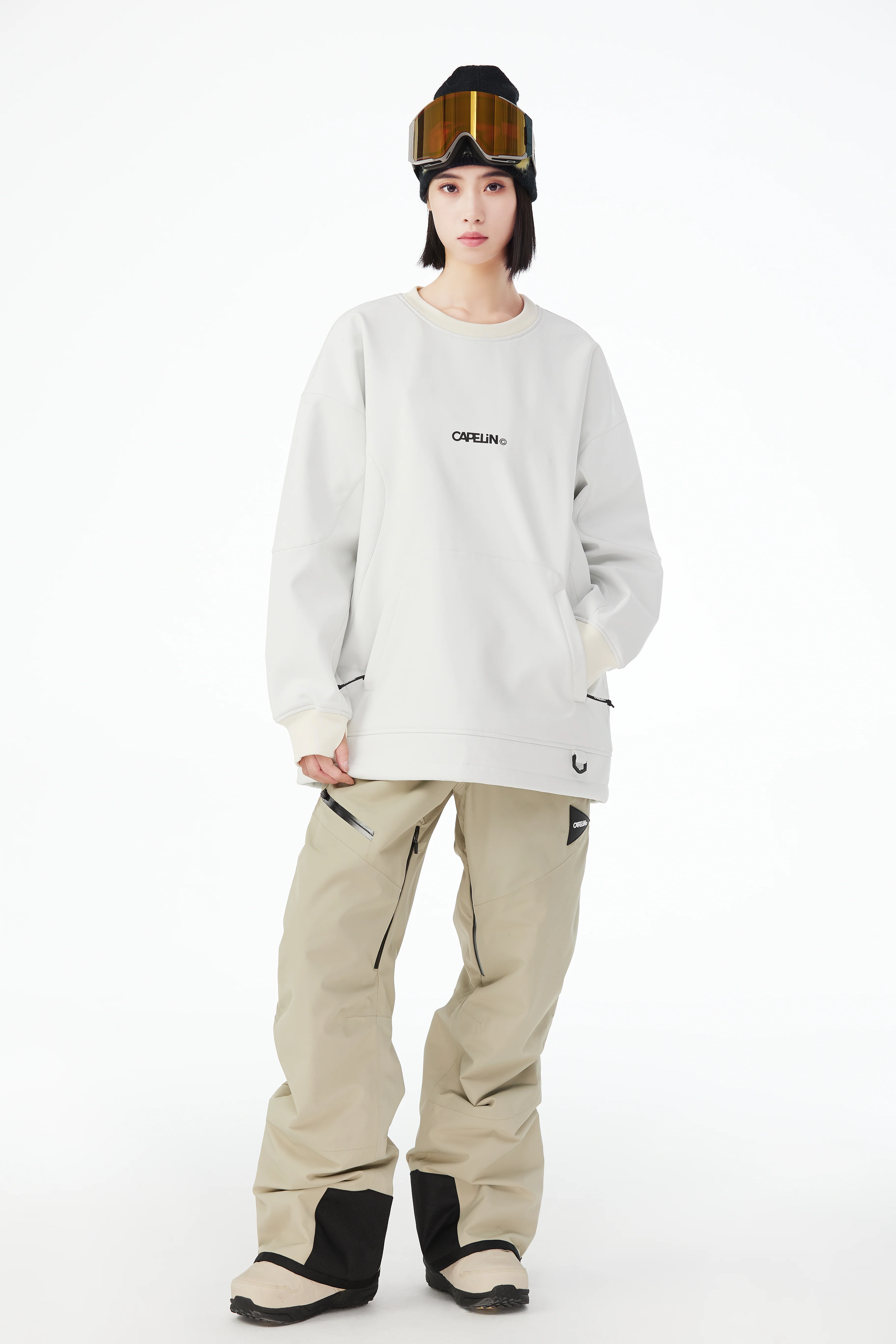 Flow Unisex Snow Hoodie - Image 3