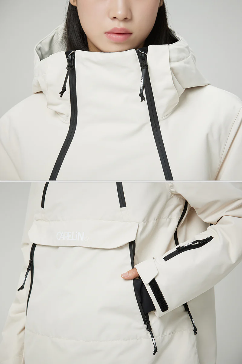 Luna Women's Pullover Snowboard Jacket - Image 11