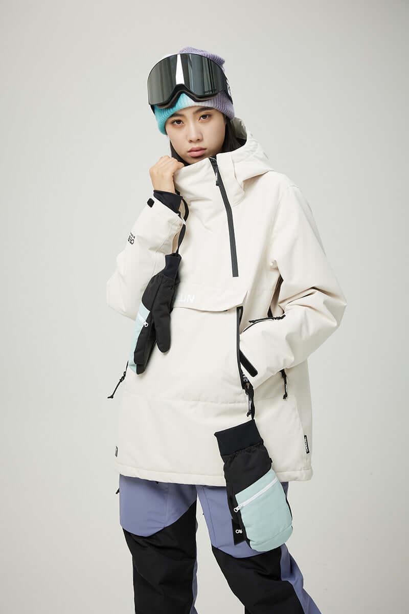 Luna Women's Pullover Snowboard Jacket - Image 3