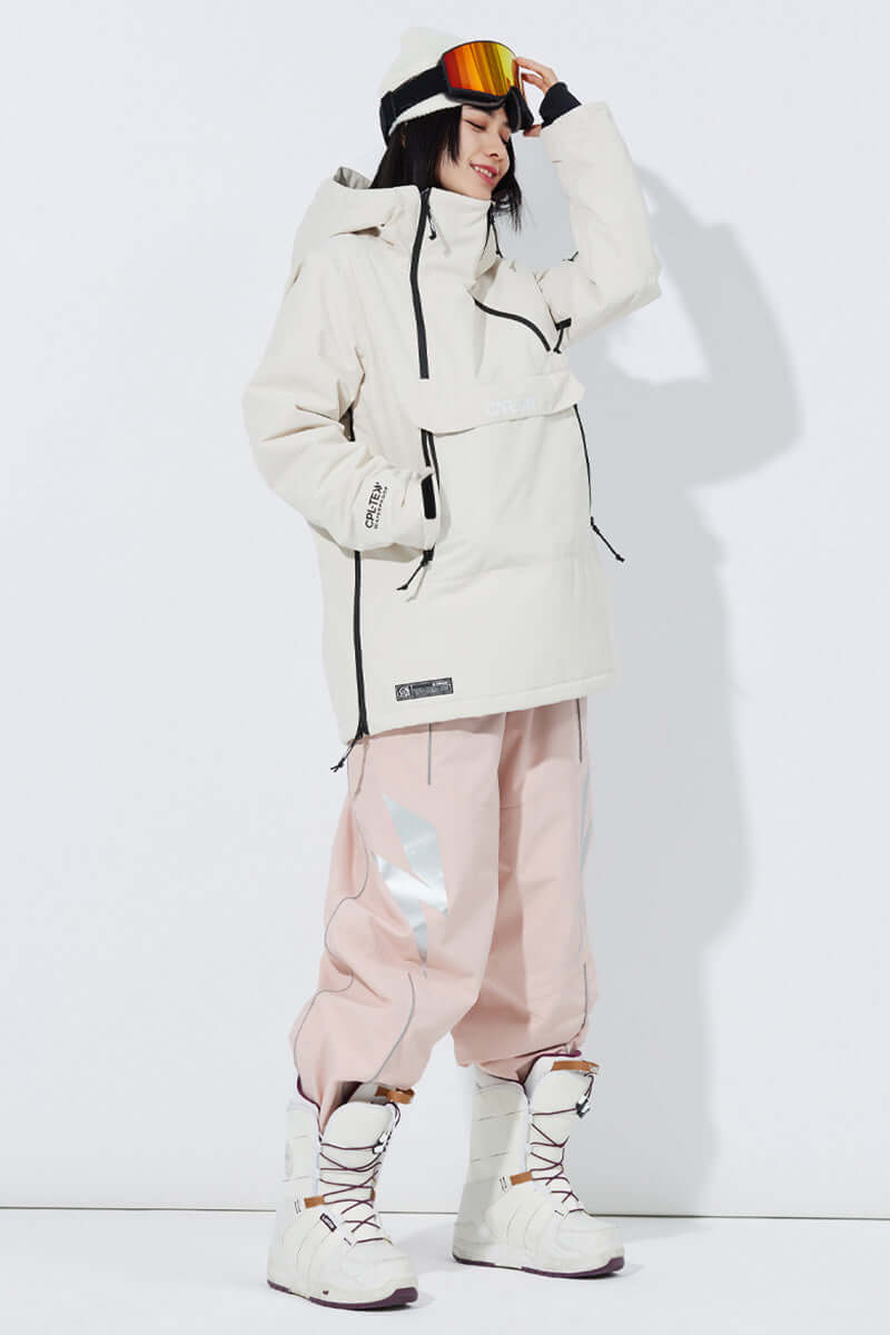 Luna Women's Pullover Snowboard Jacket - Image 4