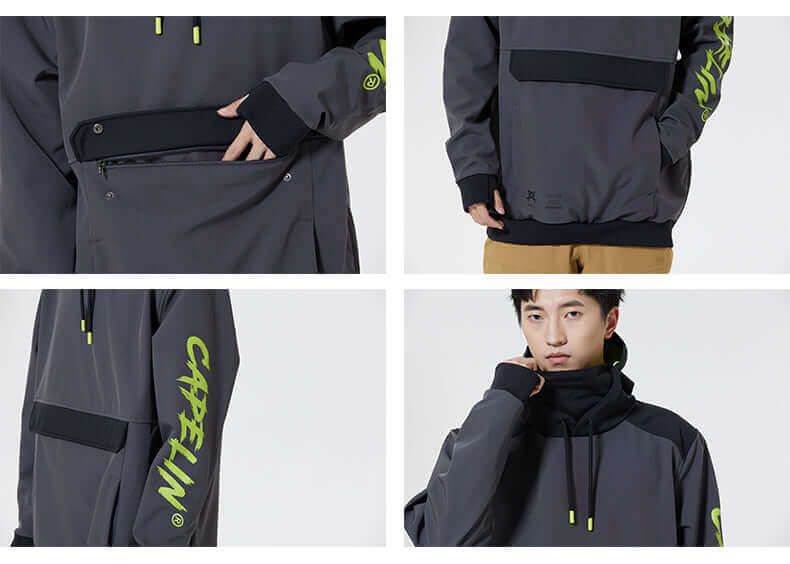 Bruin Men's Snow Hoodie - Image 4