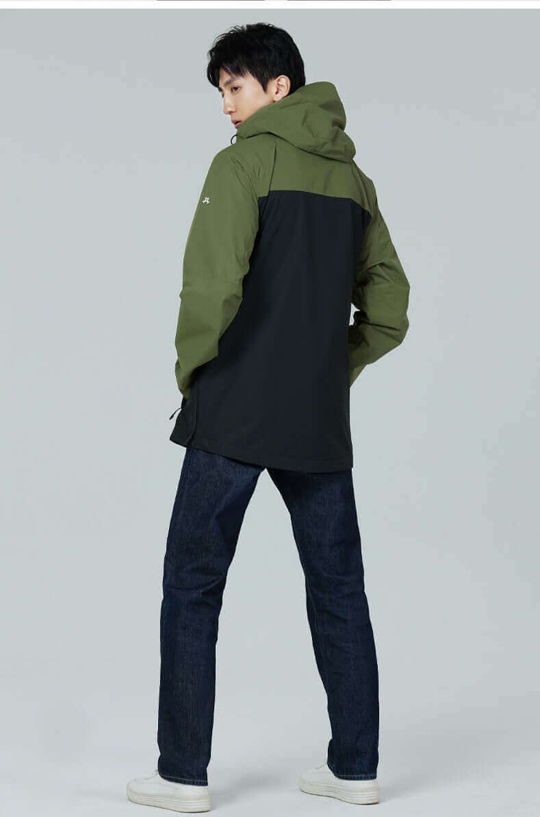 Flap Men's Windbreaker Jacket - Image 4