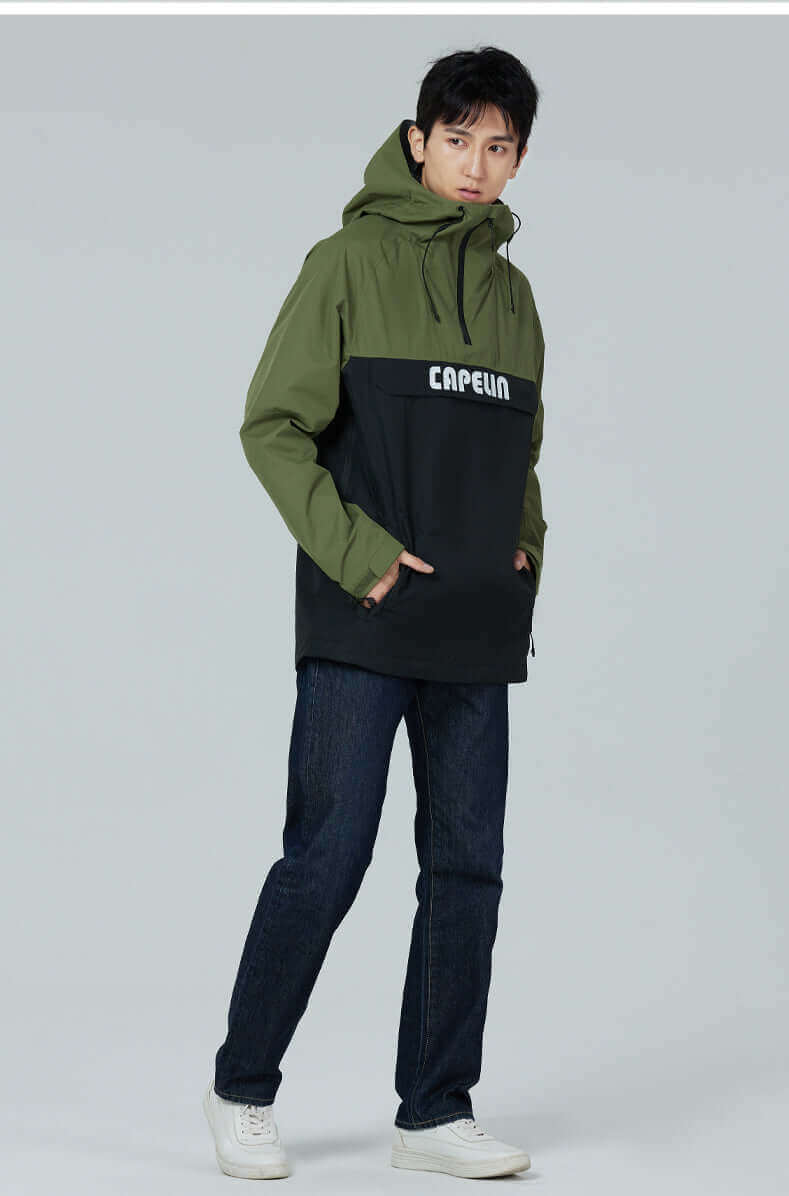 Flap Men's Windbreaker Jacket - Image 5
