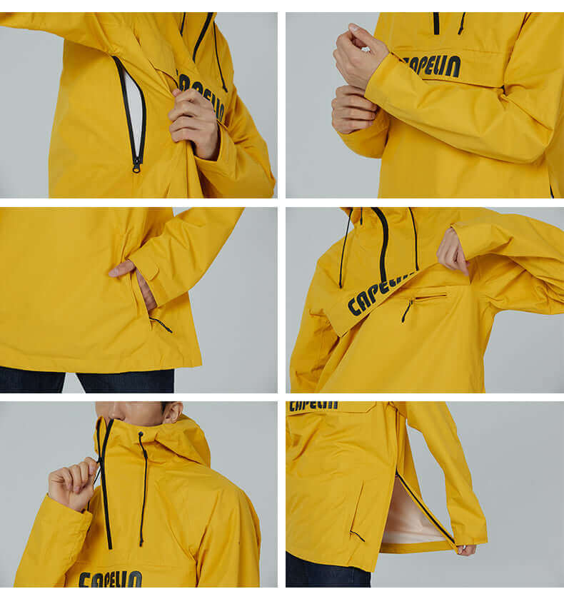 Flap Men's Windbreaker Jacket - Image 6