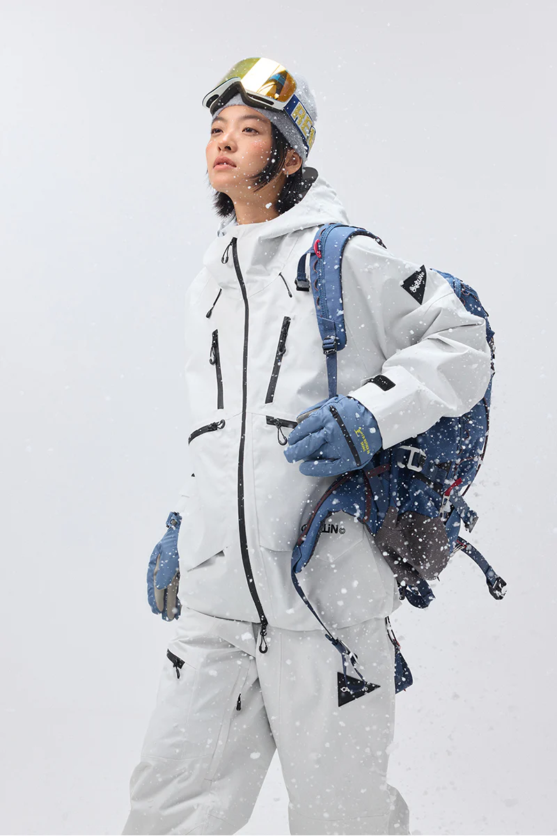Saturn Unisex Snowboard Jacket - Image 4