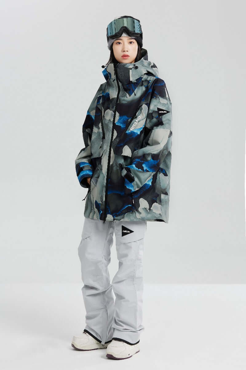 Space Unisex Snowboard Jacket - Image 3