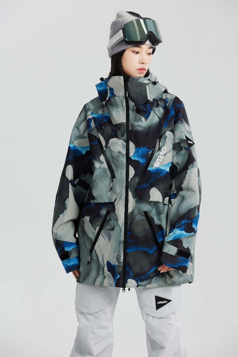 Space Unisex Snowboard Jacket - Image 4