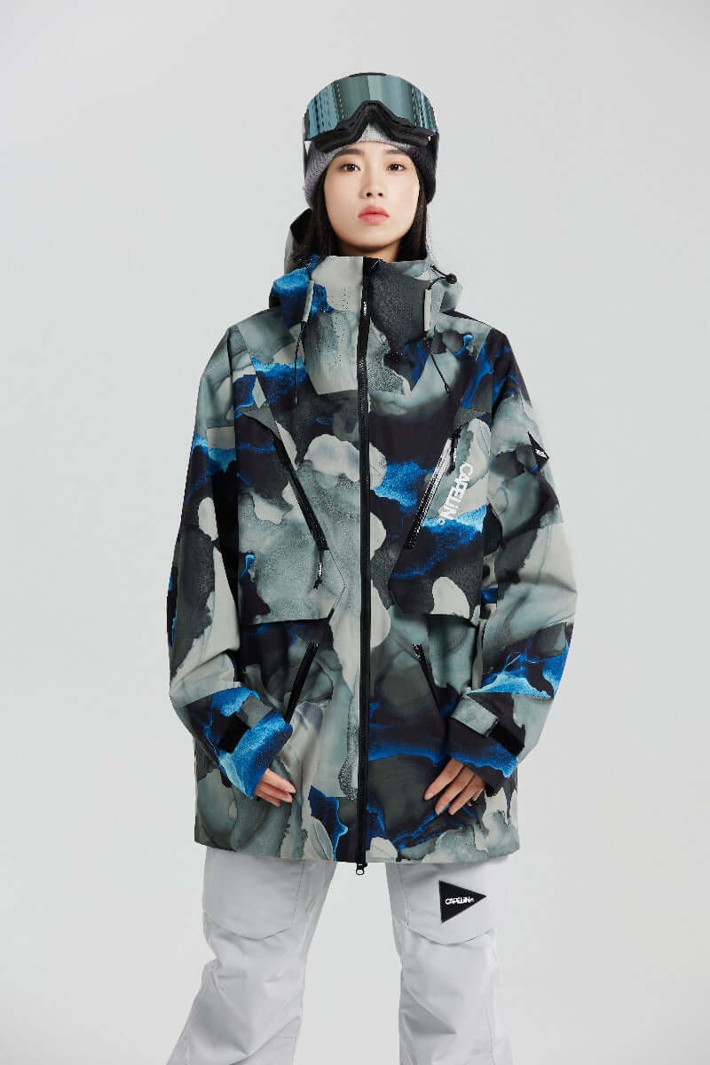 Space Unisex Snowboard Jacket - Image 5