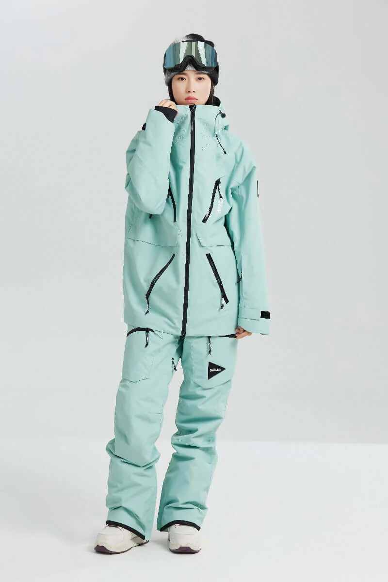 Space Unisex Snowboard Jacket - Image 6