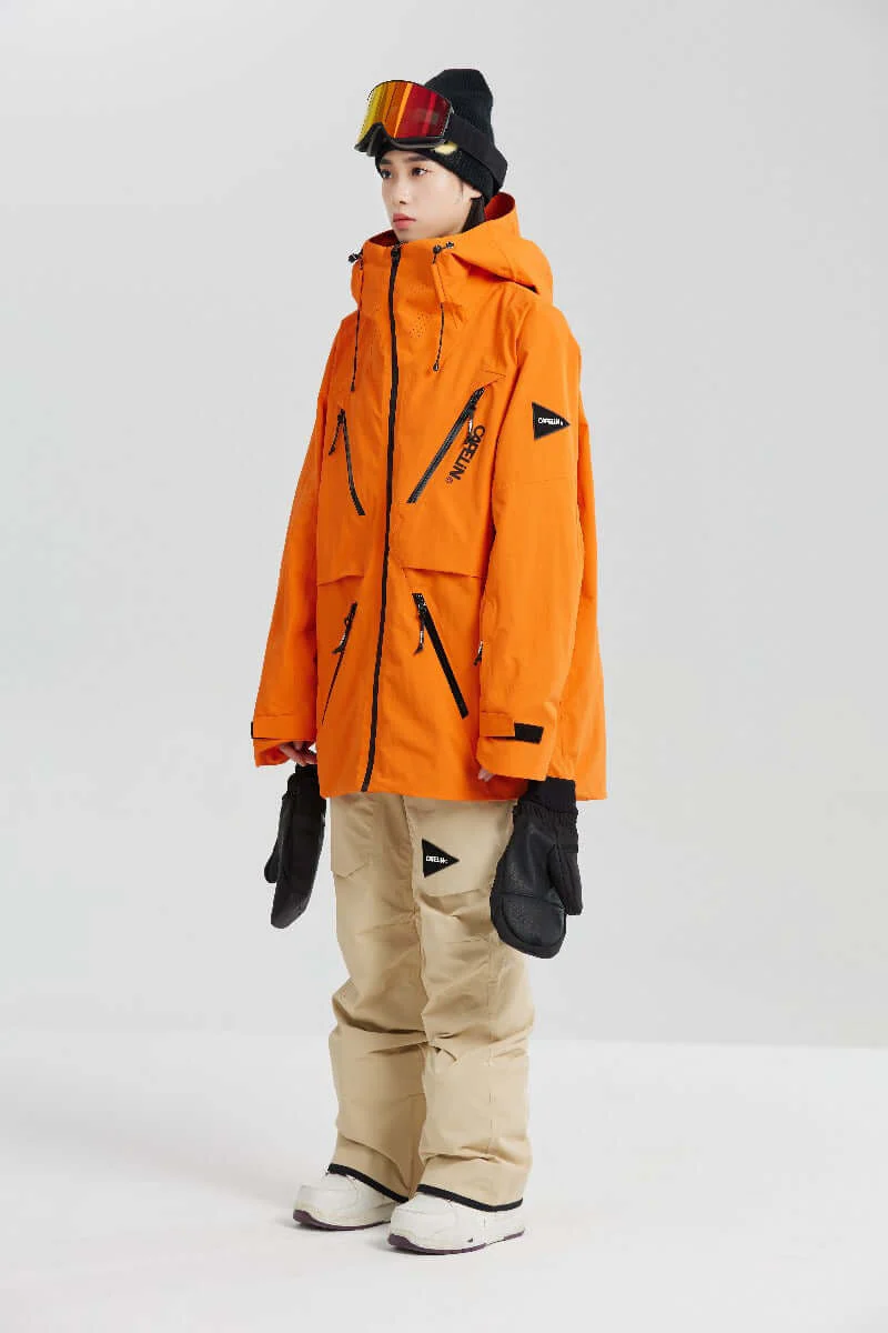 Space Unisex Snowboard Jacket - Image 8