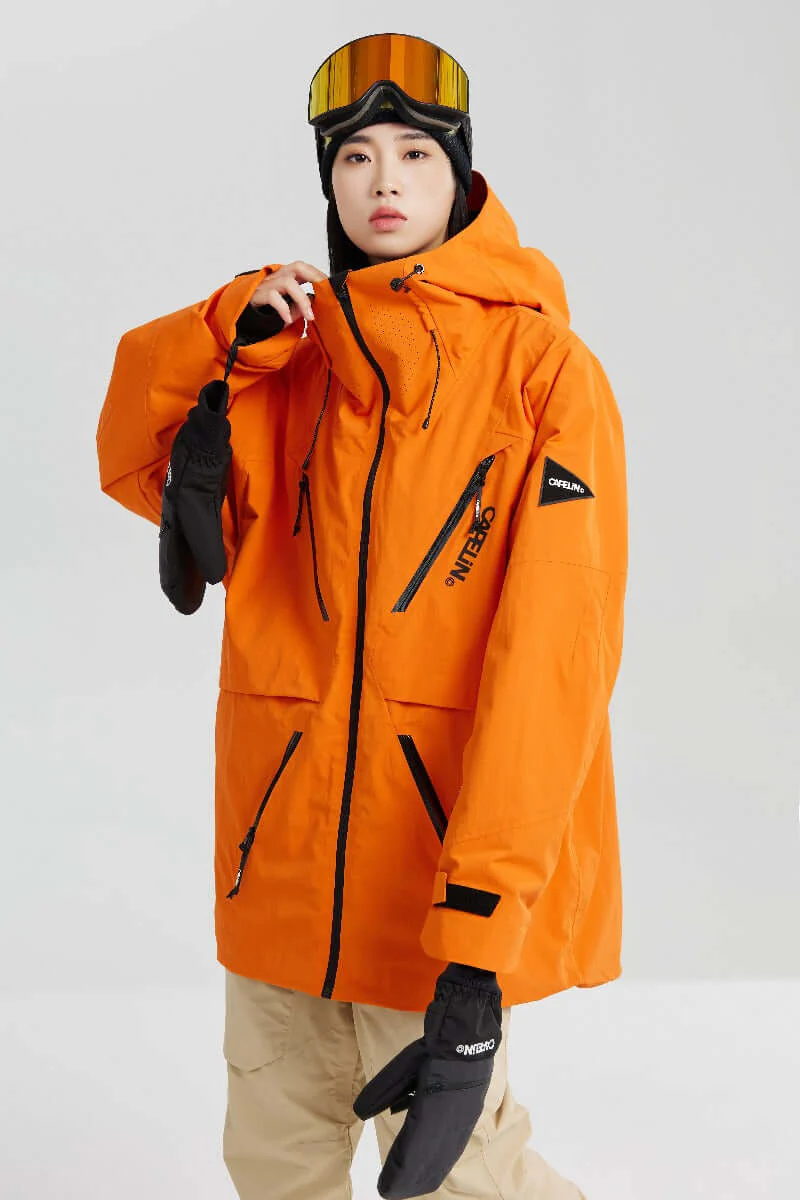 Space Unisex Snowboard Jacket - Image 9