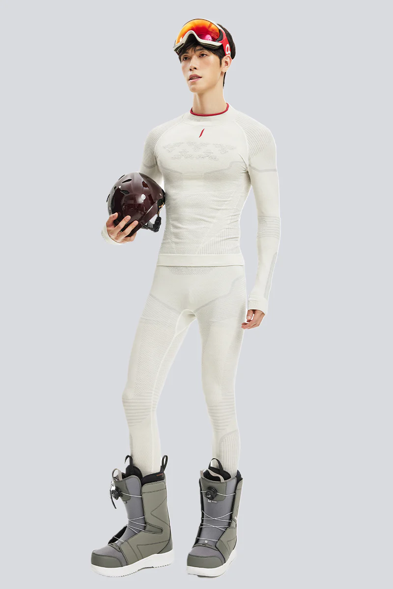 Ultra-Fine Merino Wool Unisex Snowboard & Ski Base Layer - Image 3